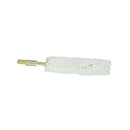 Dewey 30 Caliber Bore Mops are 100% cotton with brass cores, perfect for applying solvents, removing excess, and reusable for efficient chamber cleaning.