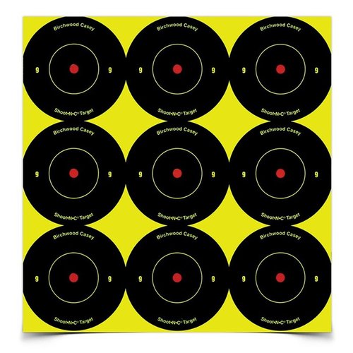 SHOOT-N-C targets offer instant feedback with bright yellow impact indicators, reusable design, and excellent visibility for all shooting practices and competitions.