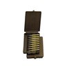 The MTM 9 round Ammo-Wallet offers secure storage for various cartridges, ensuring easy access and organization for your shooting needs.