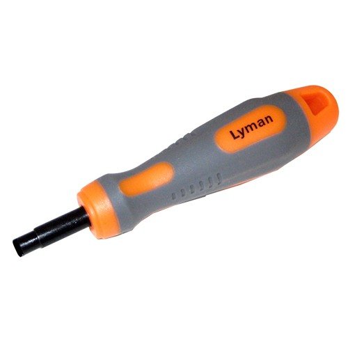 Effortlessly clean spent primer residue from your primer pockets with Lyman's Primer Pocket Cleaners, designed for small rifle and pistol calibers.