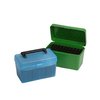 The MTM Case-Gard Handle Carry Rifle Ammo Box offers superior bullet protection, adjustable trays, and a convenient carry handle for easy transport and storage.