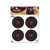 Experience superior visibility with Birchwood Casey Dirty Bird 5.5" Targets; featuring high-contrast splatter for easy shot tracking, ideal for indoor and outdoor shooting.