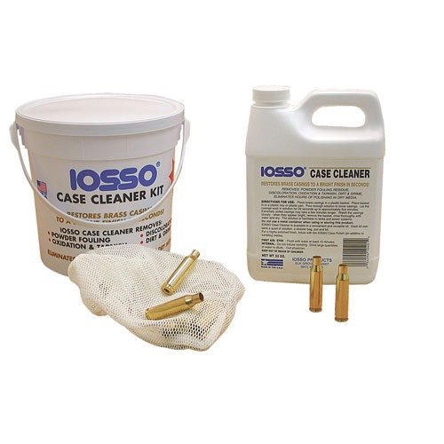 The IOSSO Case Cleaner Kit effectively removes carbon and residue from your brass cases, ensuring optimal performance and reliability for your shooting needs.