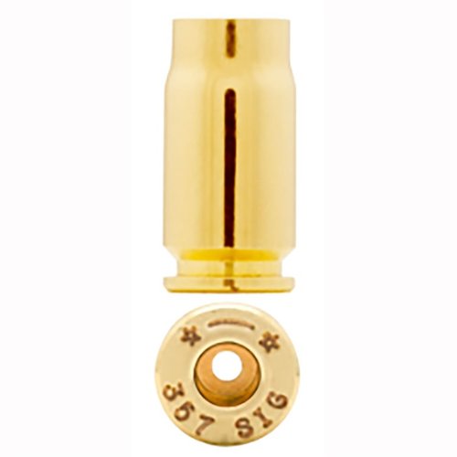 Enhance your shooting experience with Starline 357 SIG Brass, featuring consistent quality and durability in a convenient 100 count bag, perfect for reloaders.
