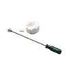 The Sinclair International Action Cleaning Tool Kit effectively cleans bolt action rifles, ensuring optimal performance by removing debris from hard-to-reach areas.