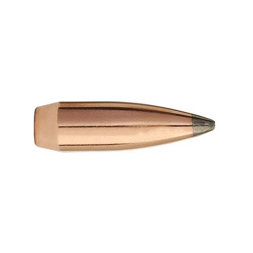 Experience superior long-range hunting with GameKing® 30 Caliber bullets, featuring a boat tail design for reduced drag, higher velocity, and less wind drift.