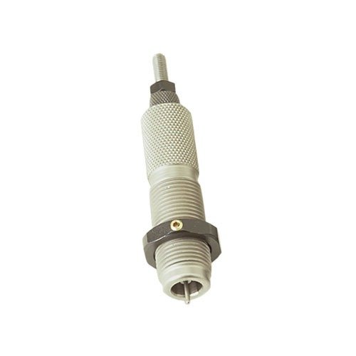 The RCBS Neck Sizer Die for 6.5x55mm Swedish sizes only the neck for precise fit, decaps spent primers, and ensures optimal bullet tension, perfect for repeated use.
