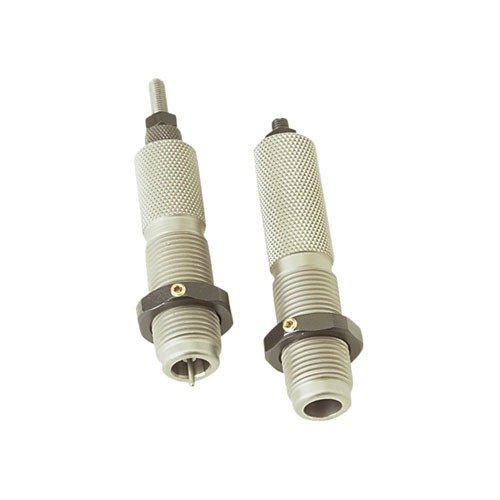 The RCBS Full Length 2-Die Set for 308 Win ensures precise sizing and bullet seating, essential for reliable reloading and optimal chamber fit.