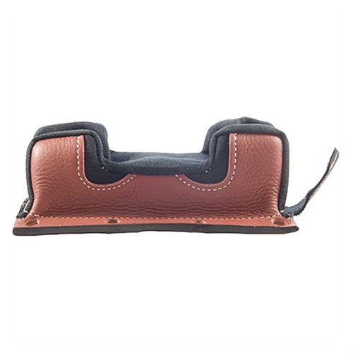 The EDGEWOOD Standard Front Bag features a 3" forend design, providing stability for precision shooting; requires Extra Heavy Bag Sand for optimal performance.