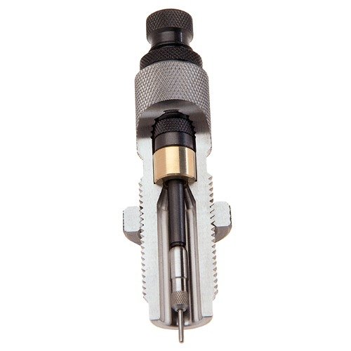 Achieve precise Full Length resizing with the Redding Type S Bushing Die, featuring adjustable bushings for neck control and enhanced concentricity.
