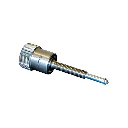The Sinclair Speed Screw offers rapid vertical adjustments and flawless performance, compatible with Gen II Sinclair rests and others with 3/8"-16 threads.