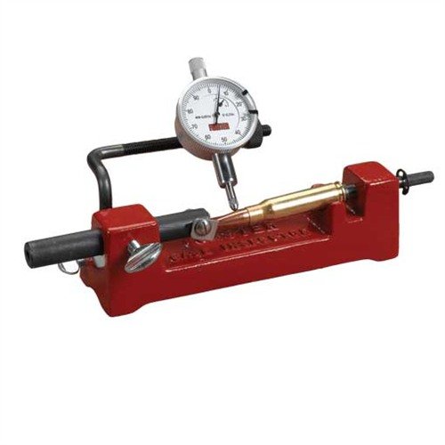 Ensure ammunition accuracy with the Forster Co-Ax Case & Cartridge Inspector, measuring neck wall thickness, concentricity, and bullet runout to enhance performance.