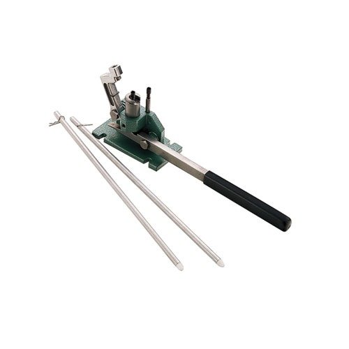 The RCBS Auto Priming Tool offers effortless priming with automated primer tubes, compatible with standard RCBS shellholders, ensuring no finger contact with primers.