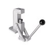 The Sinclair 7/8-14 Benchrest Press features a 10-degree tilt, aluminum construction, and a 2.5" throat for easy sizing of up to 308 cases, ensuring precision and convenience.