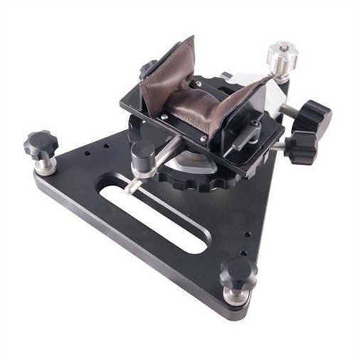 The Sinclair Competition Shooting Rest features a heavy steel base, effortless windage adjustments, ambidextrous design, and premium materials for unmatched stability and accuracy.
