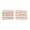 The SINCLAIR INTERNATIONAL Dozen Pack Bronze Rifle Brushes are ideal for thorough cleaning, featuring durable bronze bristles for effective bore maintenance in 6.5MM.