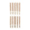 Ensure optimal barrel maintenance with Sinclair International's Dozen Pack Bronze Rifle Brushes, designed for 270 caliber and featuring durable 8-32M threading.