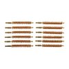 Ensure optimal cleaning and maintenance of your firearm with the SINCLAIR INTERNATIONAL Bronze Rifle Bore Brushes, 8MM, 8-32M, available in a convenient 12 pack.