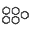The RCBS Die Lock Rings 5-Pack ensures secure and precise adjustments for 7⁄8"-14 dies, featuring durable steel construction and reliable cross bolt designs.