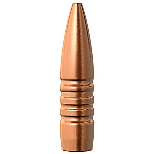 Experience exceptional accuracy and terminal performance with Barnes 8mm 200 gr. Triple Shock X Bullets, featuring a boat tail design for improved ballistics.