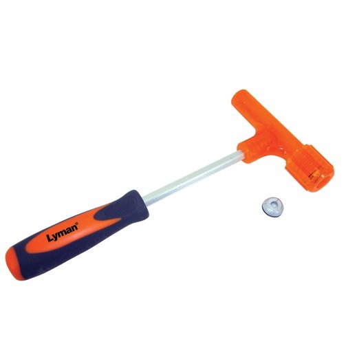The Lyman Magnum Inertia Bullet Puller efficiently removes bullets without damaging them, featuring a durable design for quick and easy reloading, perfect for any shooter.