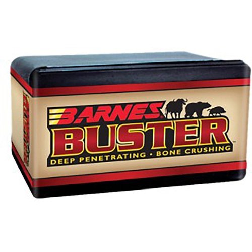 Experience superior performance with BARNES BUSTER BULLETS 44 MAG, featuring a 300GR design for maximum energy transfer and accuracy, ideal for hunting and sport shooting.
