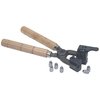 The LYMAN 2 Cavity Mould Handles offer a secure grip, heat insulation from hardwood grips, and easy attachment to moulds, ensuring safe and efficient casting.
