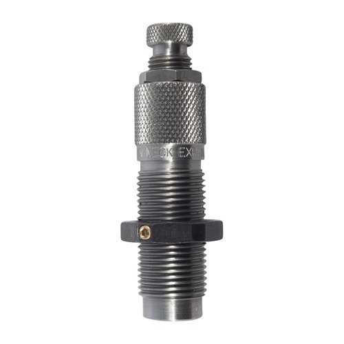 The LYMAN 308 WIN - 7.62X54R Rifle M Die expands and flares case mouths for consistent bullet seating, prolonging brass life and preventing bullet shaving.