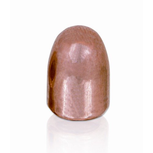 Berry's 9mm (.356") 124gr Round Nose bullets feature 100% pure copper plating to reduce lead exposure and fouling, ideal for standard pistol velocities.
