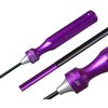 Experience superior cleaning with Western Powders 1-Piece Coated Rifle Cleaning Rods, featuring a non-clinging coating, slim aluminum handle, and smooth rotation for precise control.