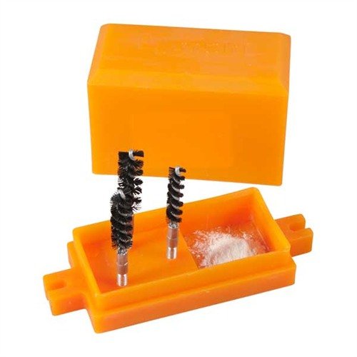 The Lyman Case Neck Dipper Kit offers a mica-based lubricant to reduce expander ball drag, ensuring precise neck sizing and preventing case neck stretching.