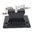 SINCLAIR INTERNATIONAL TRIMMER WITH STAND, SHARKFIN & PLATFORM, STAINLESS STEEL