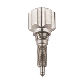 Enhance your shooting precision with the Sinclair Speed Screw, featuring stainless steel construction for quick vertical adjustments on Sinclair Heavy Varmint and Competition Rests.