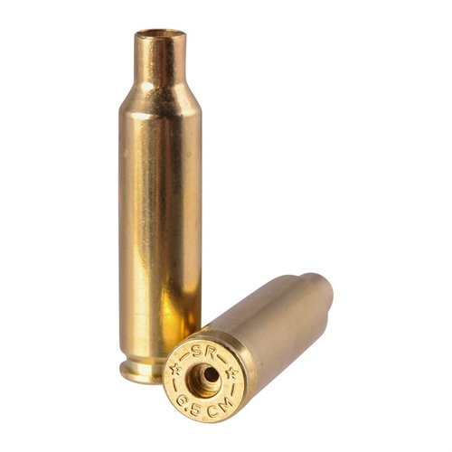 Starline 6.5 Creedmoor Small Primer Pocket brass offers improved ignition, enhanced reliability in cold, and reduced risk of breaking decapping pins for reloaders.