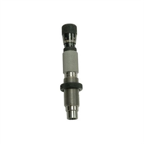 Achieve precise neck sizing with the Redding 6.5x47mm Lapua Competition Bushing Neck Die, featuring self-centering bushings and micrometer adjustments for accuracy.