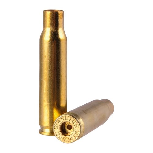 Starline .308 Winchester brass offers reloaders top-quality, durable cases for multiple reloads, ensuring consistent performance and accuracy in every shot.