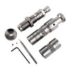 The L.E. Wilson 6.5 Creedmoor Bushing Full Length Die Set offers precise resizing, adjustable seating depth, and a case length gauge for consistent ammo.
