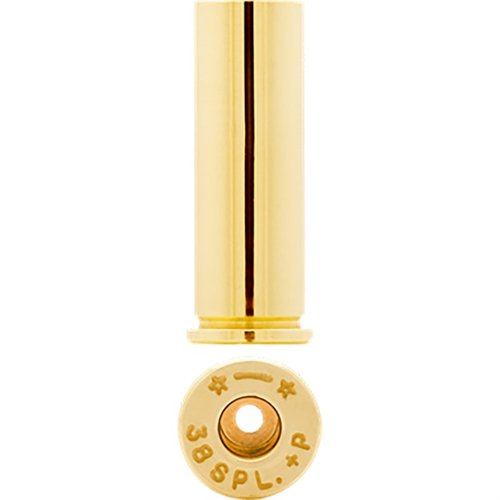 Starline 38 Special +P Brass offers exceptional quality and reliability, designed to handle +P pressures, ensuring optimal performance for your shooting needs.