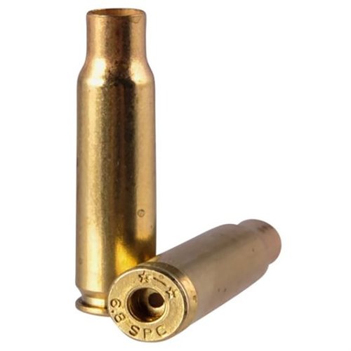 The 6.8MM Remington SPC brass offers excellent knockdown power, minimal recoil, and is ideal for AR-15 conversions, making it perfect for hunting.