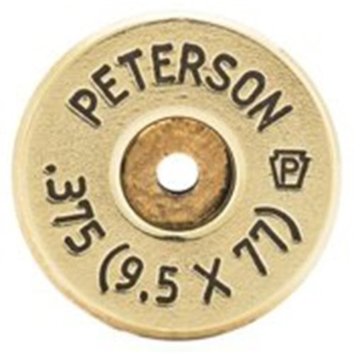 Experience lower recoil and faster target acquisition with Peterson's 9.5x77mm brass, designed for Extreme Long-Range shooting, packaged in a durable ammo box.