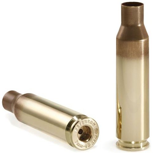 Experience superior performance with Peterson's 7mm-08 Remington Brass, offering 50 annealed cases for long-range shooting with less recoil and durable packaging.