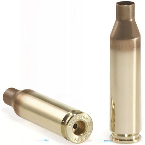 Discover the precision of .243 Winchester Brass from Peterson! 🎯 Perfect for target shooting, this pack of 50 ensures accuracy and low recoil.