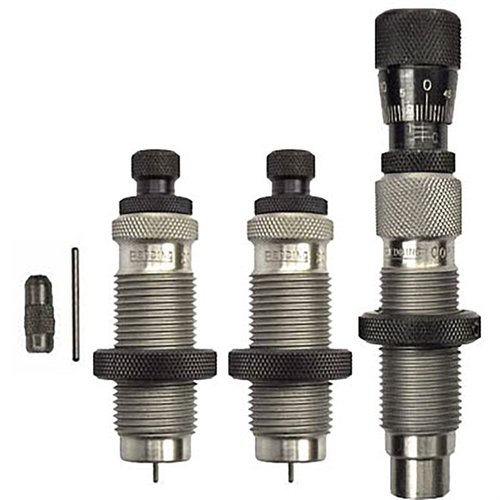 The Redding Type-S Elite Bushing Die Set offers precision sizing with interchangeable bushings, ensuring optimal neck tension and enhanced accuracy for reloaders.