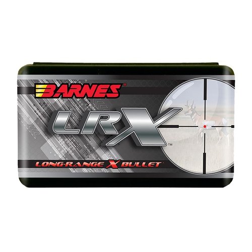 Experience superior long-range hunting with Barnes LRX 6mm (0.243") bullets, featuring 100% copper construction, enhanced B.C. values, and rapid expansion for a quick kill.