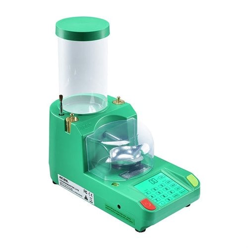 Experience precision with the RCBS ChargeMaster Link: 0.1 Grain accuracy, Bluetooth app control, 2000 Grain capacity, and a sealed platen for optimal performance.