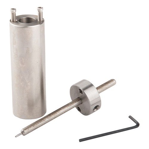 L.E. Wilson Stainless Neck Sizing Die Blanks allow precise neck sizing control with interchangeable bushings, enhancing concentricity and extending brass life.