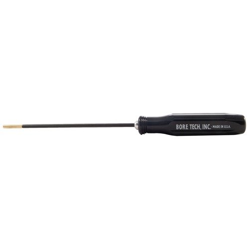 Bore Tech Pistol B Stix feature a proprietary alloy ferrule for accurate cleaning, an ergonomic handle, and a durable coating, ensuring safe and effective use.