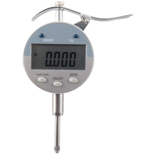 The Sinclair International Digital Indicator offers 0.001" accuracy, lever control for easy use, and is compatible with various tools, all in a protective case.