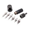 The Lyman E-ZEE TRIM Handgun Set offers precision trimming by hand or power, includes multiple caliber pilots, and is compatible with standard shell holders.