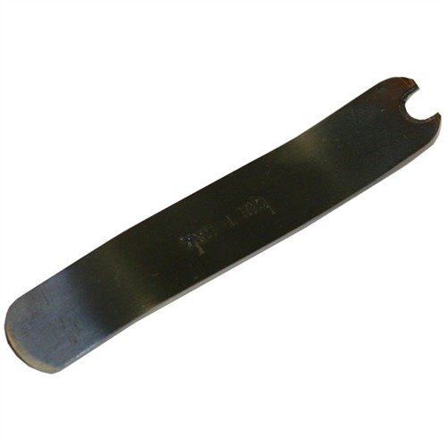 The RIMFIRE GUNWORKS Colt SAA Base Pin Puller gently extracts base pins without marking, fitting Colt and some Ruger factory pins, made from durable hardened steel.